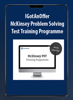 McKinsey Problem Solving Test Training Programme - IGotAnOffer