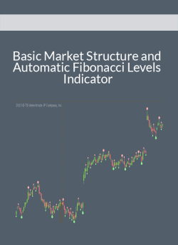 Basic Market Structure and Automatic Fibonacci Levels Indicator