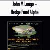 John M.Longo – Hedge Fund Alpha