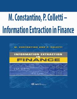 M. Constantino, P. Colletti – Information Extraction in Finance