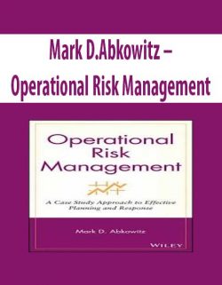 Mark D.Abkowitz – Operational Risk Management