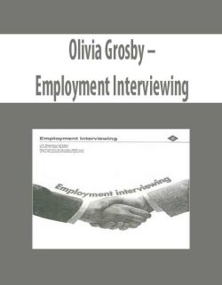Olivia Grosby – Employment Interviewing