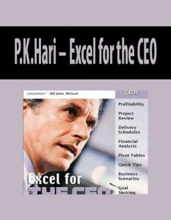 P.K.Hari – Excel for the CEO