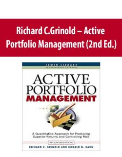 Richard C.Grinold – Active Portfolio Management (2nd Ed.)