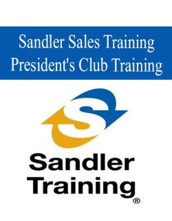 Sandler Sales Training — President’s Club Training
