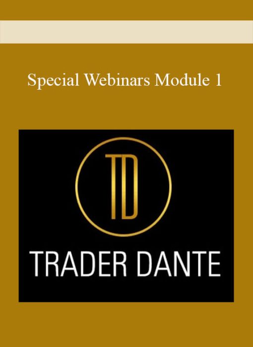 Special Webinars Module 1Special Webinars Module 1