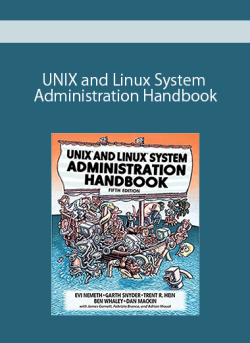UNIX and Linux System Administration Handbook: UNIX Linux Syste Administration Handbook 5th Edition