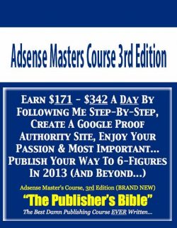 Adsense Masters Course 3rd Edition