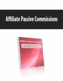 Affiliate Passive Commissions