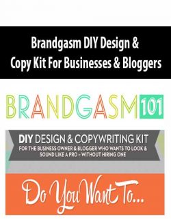 Brandgasm DIY Design & Copy Kit For Businesses & Bloggers