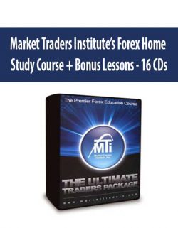 Market Traders Institute’s Forex Home Study Course + Bonus Lessons - 16 CDs
