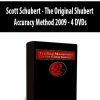 Scott Schubert - The Original Shubert Accuracy Method 2009 - 4 DVDs