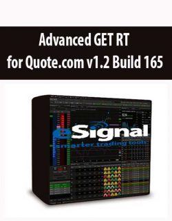 Advanced GET RT for Quote.com v1.2 Build 165