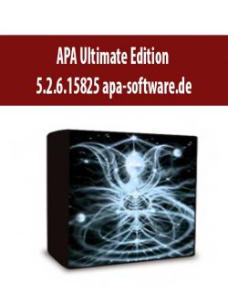 APA Ultimate Edition 5.2.6.15825 apa-software.de