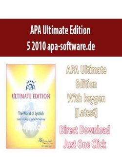 APA Ultimate Edition 5 2010 apa-software.de