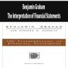 Benjamin Graham – The Interpretation of Financial Statements