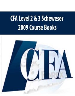 CFA Level 2 & 3 Scheweser 2009 Course Books