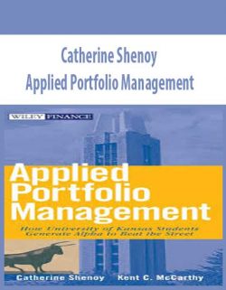 Catherine Shenoy – Applied Portfolio Management
