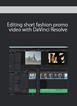 Editing short fashion promo video with DaVinci Resolve