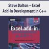 Steve Dalton – Excel Add-in Development in C++