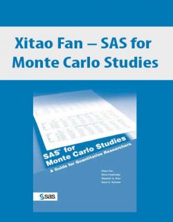Xitao Fan – SAS for Monte Carlo Studies