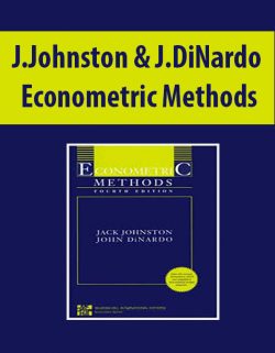 J.Johnston & J.DiNardo – Econometric Methods