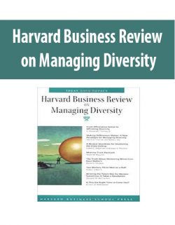 Harvard Business Review on Managing Diversity
