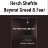 Hersh Shefrin – Beyond Greed & Fear