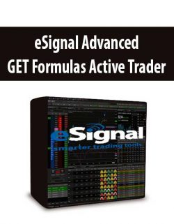 eSignal Advanced GET Formulas Active Trader