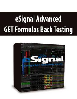 eSignal Advanced GET Formulas Back Testing