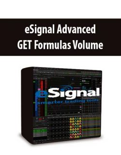 eSignal Advanced GET Formulas Volume