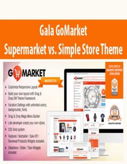 Gala GoMarket – Supermarket vs. Simple Store Theme