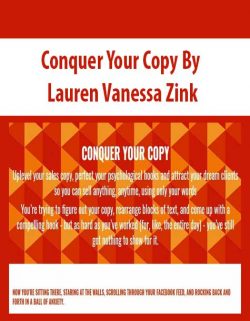 Conquer Your Copy By Lauren Vanessa Zin