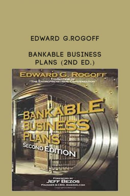 [Download Now] Edward G.Rogoff – Bankable Business Plans (2nd Ed.)