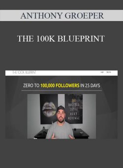 ANTHONY GROEPER – THE 100K BLUEPRINT