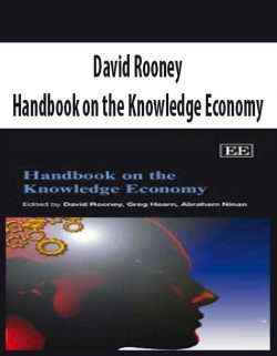 David Rooney – Handbook on the Knowledge Economy