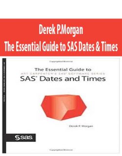 Derek P.Morgan – The Essential Guide to SAS Dates & Times
