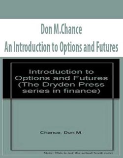 Don M.Chance – An Introduction to Options and Futures