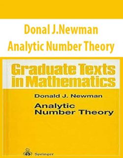 Donal J.Newman – Analytic Number Theory
