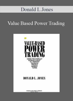 Donald L.Jones – Value Based Power Trading