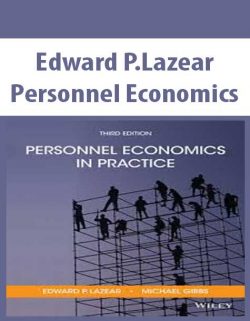 Edward P.Lazear – Personnel Economics