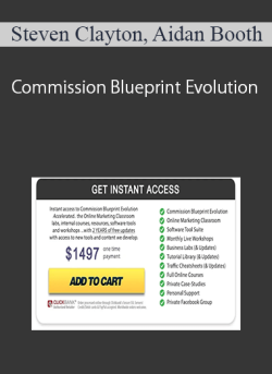 Steven Clayton, Aidan Booth – Commission Blueprint Evolution