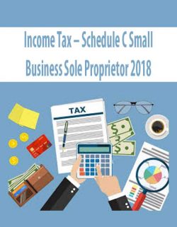 Income Tax – Schedule C Small Business Sole Proprietor 2018