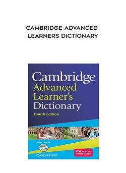 Cambridge Advanced Learners Dictionary