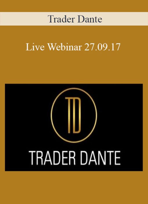 Trader Dante – Live Webinar 27.09.17