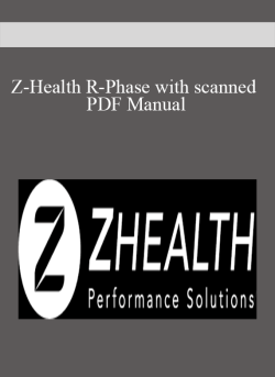 Z-Health R-Phase with scanned PDF Manual