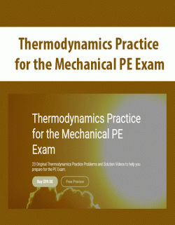 Thermodynamics Practice for the Mechanical PE Exam
