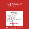 [Audio] CC11 Workshop 14 - To Stay or Leave: Working with Ambivalent Couples on the Brink of Divorce - William Doherty