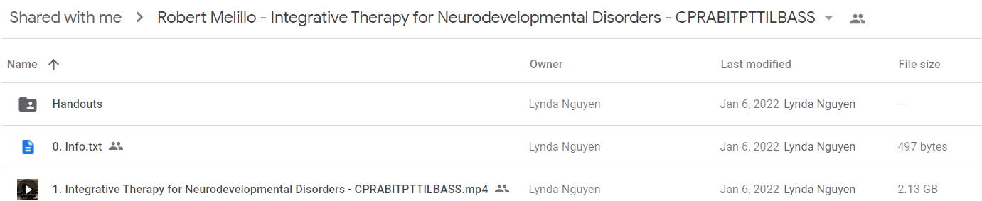 Robert Melillo – Integrative Therapy for Neurodevelopmental Disorders Connecting Primitive Reflexes and Brain Imbalances to Polyvagal Theory to Improve Learning, Behavior and Social Skills2