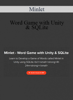 Minlet - Word Game with Unity & SQLite